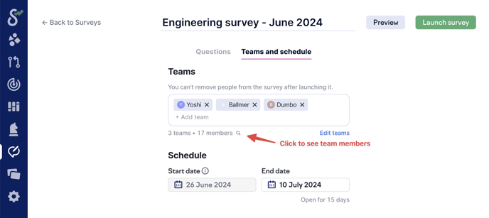 create-survey-team-members