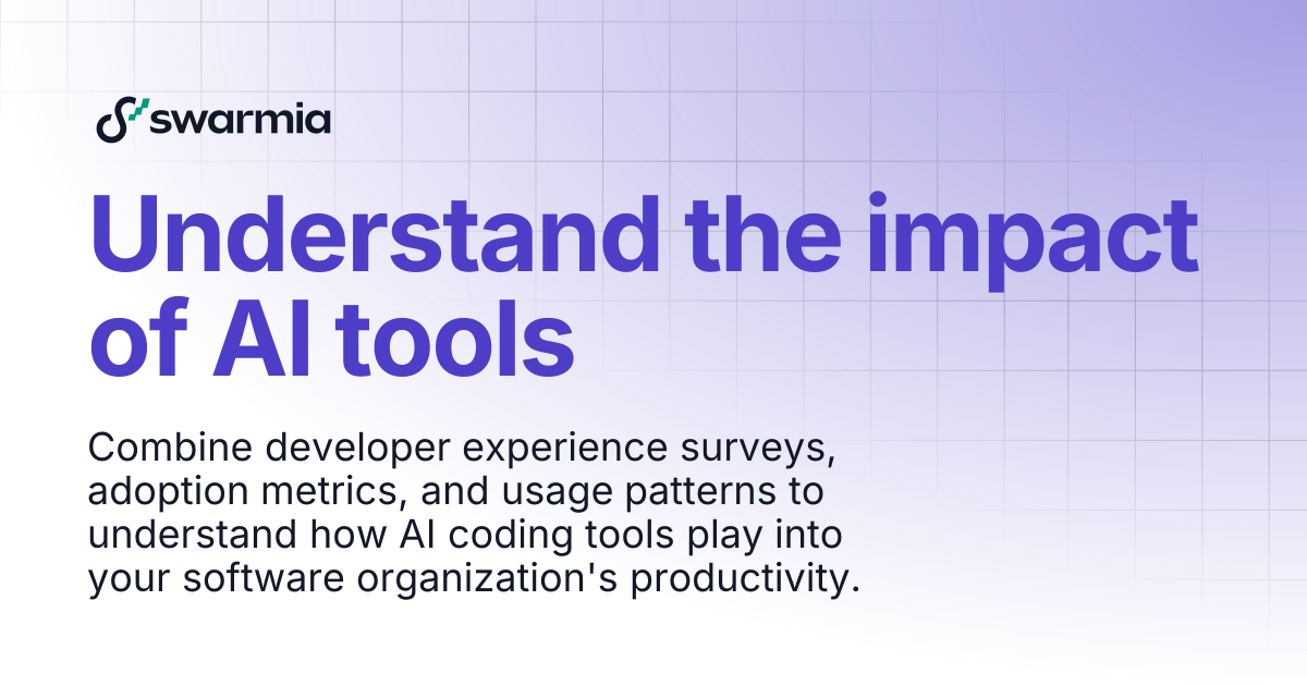 Understand the impact of AI tools | Swarmia docs